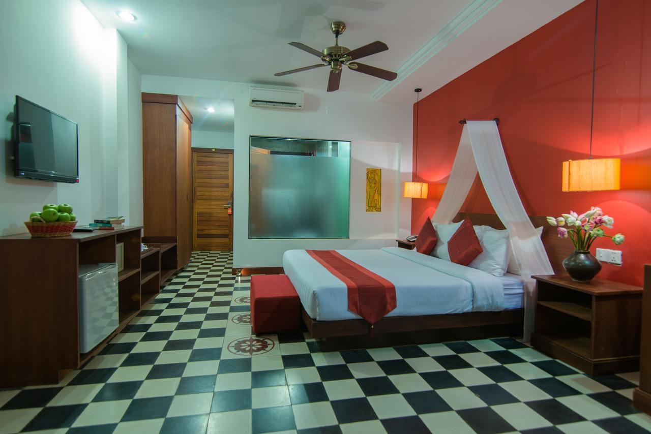 Mekong Angkor Deluxe Hotel Ciudad de Siem Riep Habitación foto
