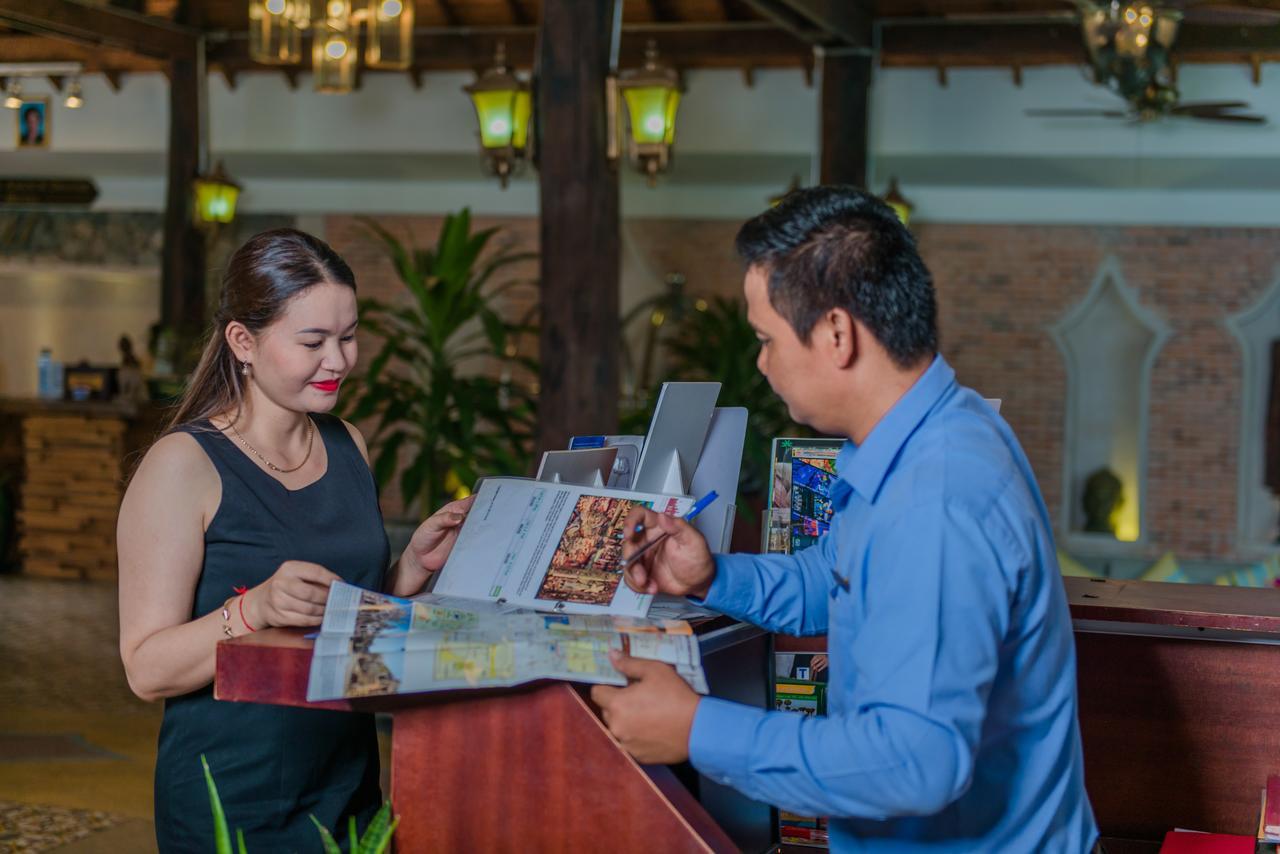Mekong Angkor Deluxe Hotel Ciudad de Siem Riep Exterior foto